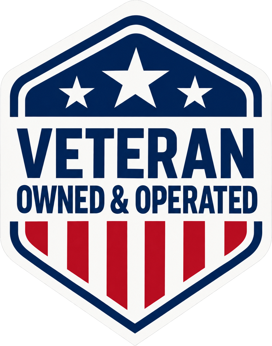 Veteran Owned and Operated badge